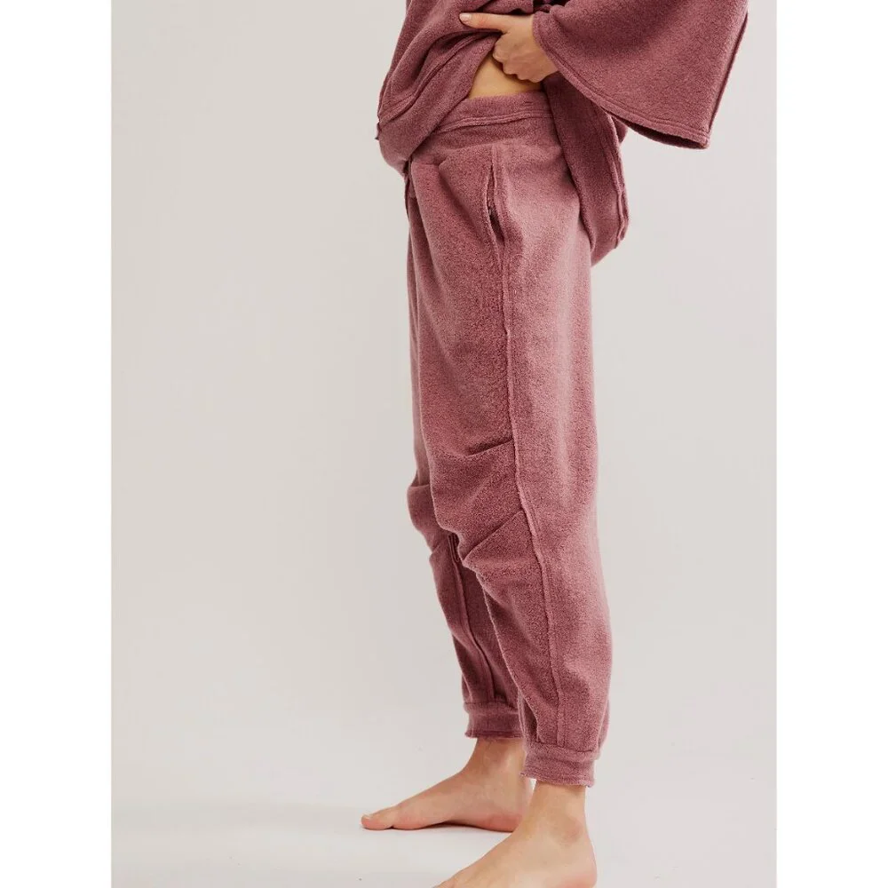 🎉LAST CHANCE🎉 FREE PEOPLE Day Off Fleece Joggers / Wild Ginger - Picture 3 of 9